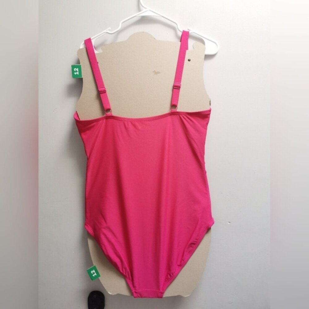 NWT Roots Swimsuit Pink size 12 - Picture 3 of 11